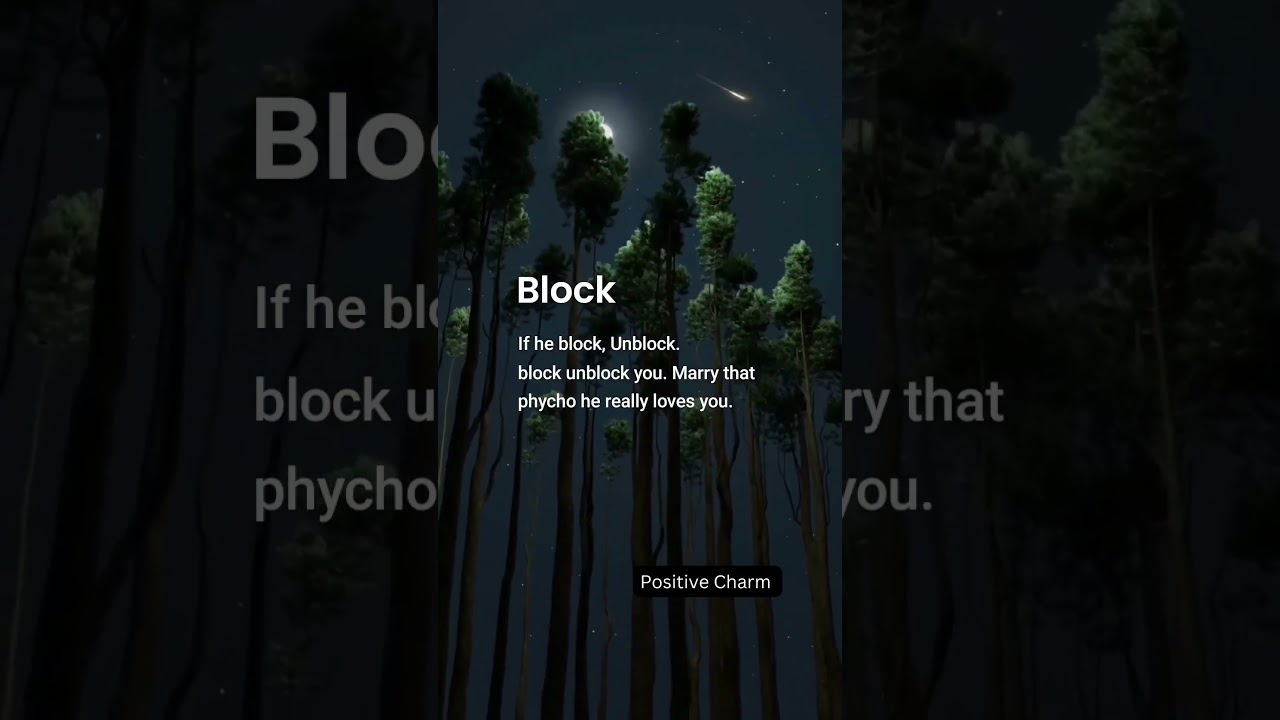 Block - Unblock | Inspirational status 2023 | 