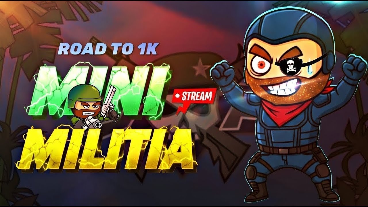 Mini Militia Live Stream MIni militia live now mini militia live custom rooms