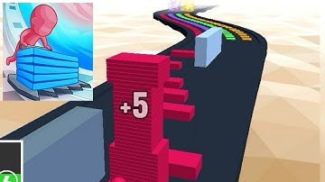 Stack colors All Level Gameplay Level 12 Android iOS Gameplay