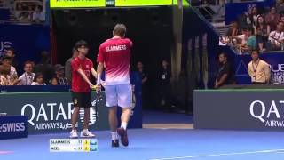 Inside out backhand