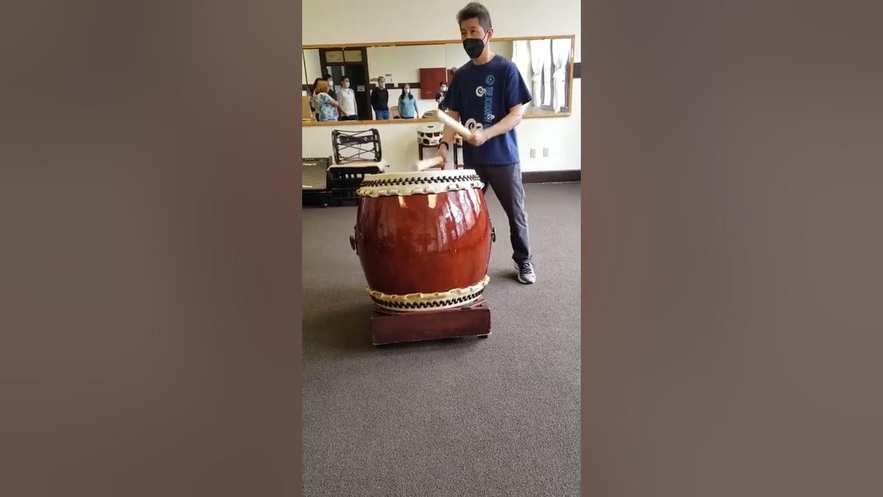 Taiko drumming.
