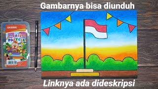 Cara menggambar poster tema 17 agustus screenshot 5