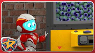 Roger and the Bouncy Eyeball Bot | Space Ranger Roger | Cartoons for Kids
