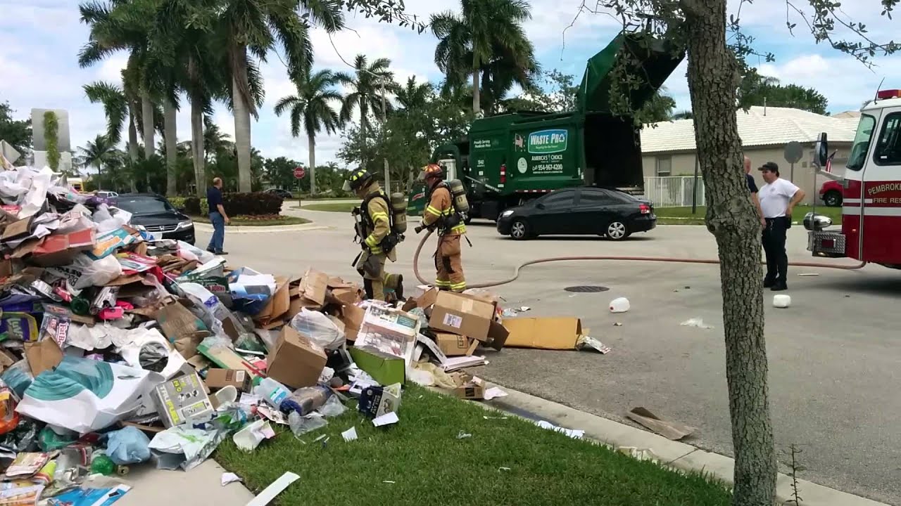 What Waste Pro USA did to my yard YouTube