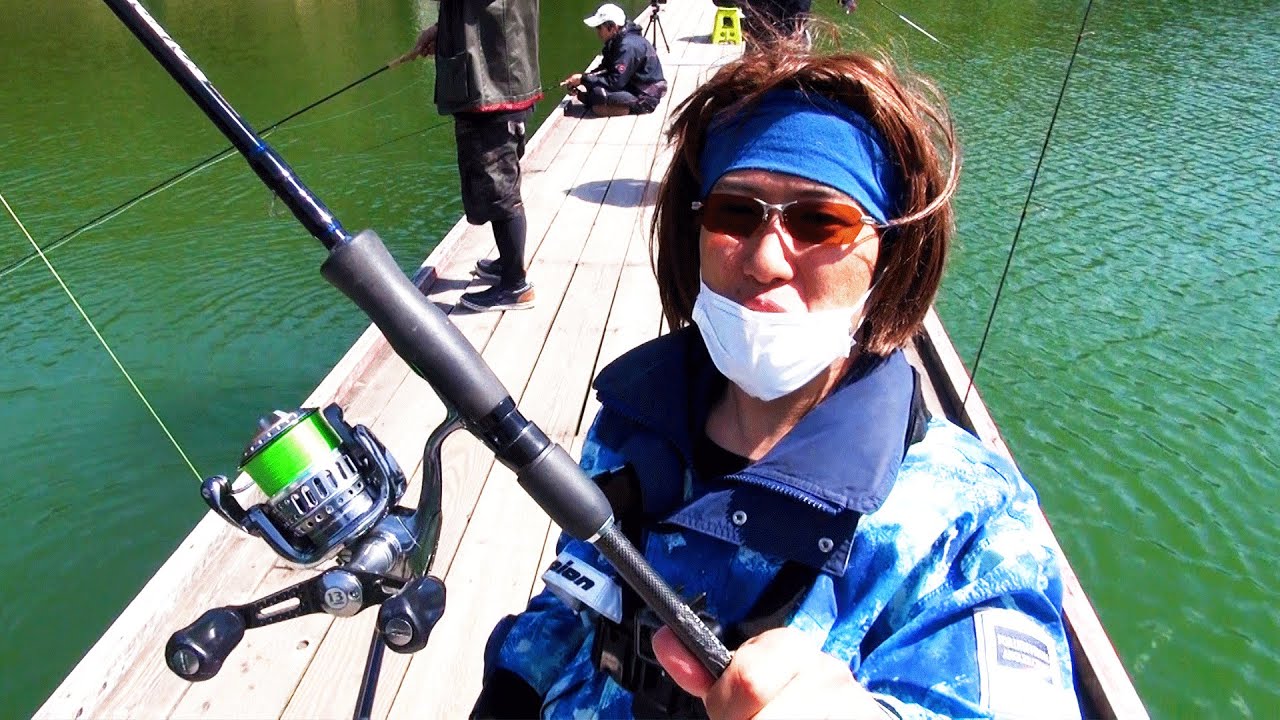 エギタックルでブチ遠投したら管釣りで爆釣するんじゃね説【フィッシャーリゾート庄原②】