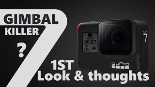 GoPro Hero 7 Black GIMBAL KILLER ? 1st Look 👀