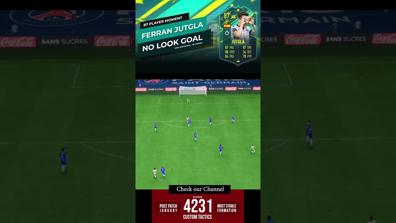 Ferran Jutgla FIFA 23 No Look Goal | Player Moment SBC | Cheapest 87 Player