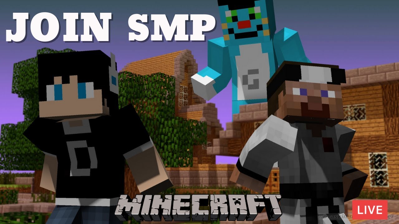 SMP LAUNCH !! | MINECRAFT LIVE | JOIN VOIDCRAFT SMP SERVER FOR JAVA ...