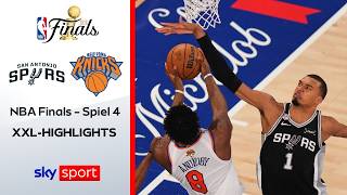Irre Aufholjagd in Spiel 4! San Antonio Spurs @ New York Knicks | NBA Finals Highlights
