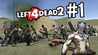 【DE Jun】 Left 4 Dead2 完整實況 #1 (L4d2) 一刀未剪版