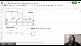 Calculating Cumulative Binomial Probabilities with Google Sheets