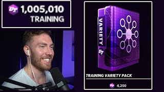 1 Million Training Variety Pack Opening...