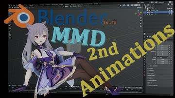 Blender MMD Animations Part 2 - Blender 3.6 LTS - Unscripted long version
