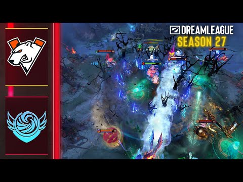 Tidebound vs Virtus.pro - ЛУЧШИЕ МОМЕНТЫ - DreamLeague Season 27