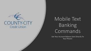 Text Banking Commands-English