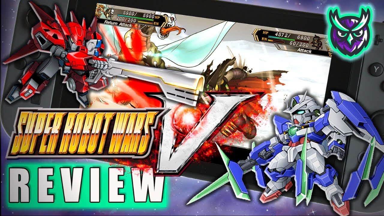 Super Robot Wars V Switch Review - MUST HAVE IMPORT! - YouTube