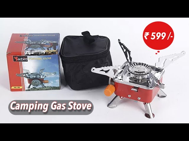 Camping Gas Stove With Gas Cylinder  Full Review Unboxing From  