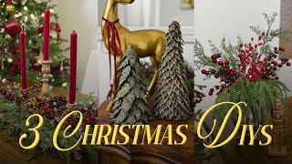 DIY Vintage Christmas Crafts | Make These 3 Elegant Christmas Decorations