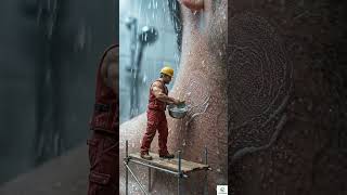 Tiny Workers Cleaning Human Body 🤯 AI Mini Workers Are Crazy! #shorts #youtubeshorts #trending