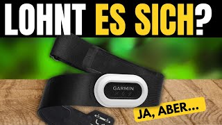 Garmin HRM-Pro Plus – Brustgurt zur Aufzeichnung von Herzfrequenz- & Laufeffizienzwerten
