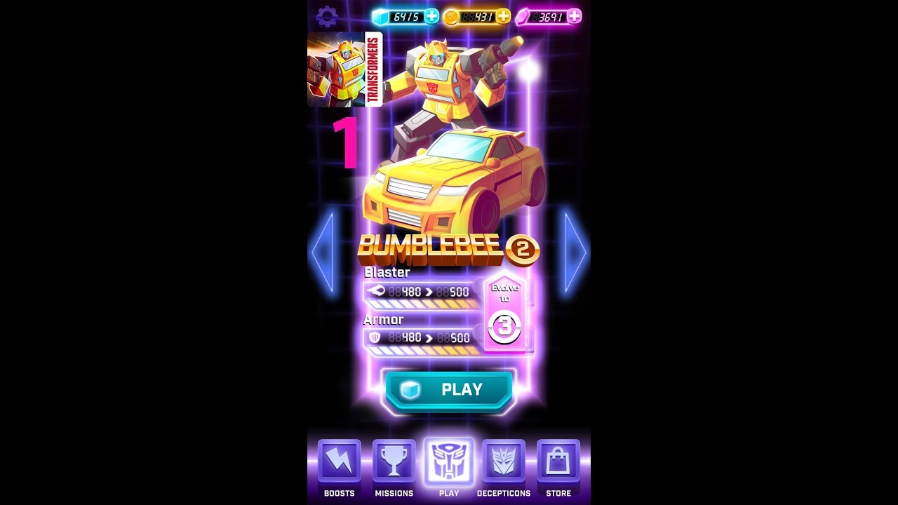 Transformers Bumblebee Overdrive Bumblebee Gameplay Part 1 YouTube