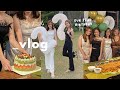 A vlog ⛅️: our 22nd birthday celebration, we made sushi bake for our birthday 🍰🪩 | Villamor Twins