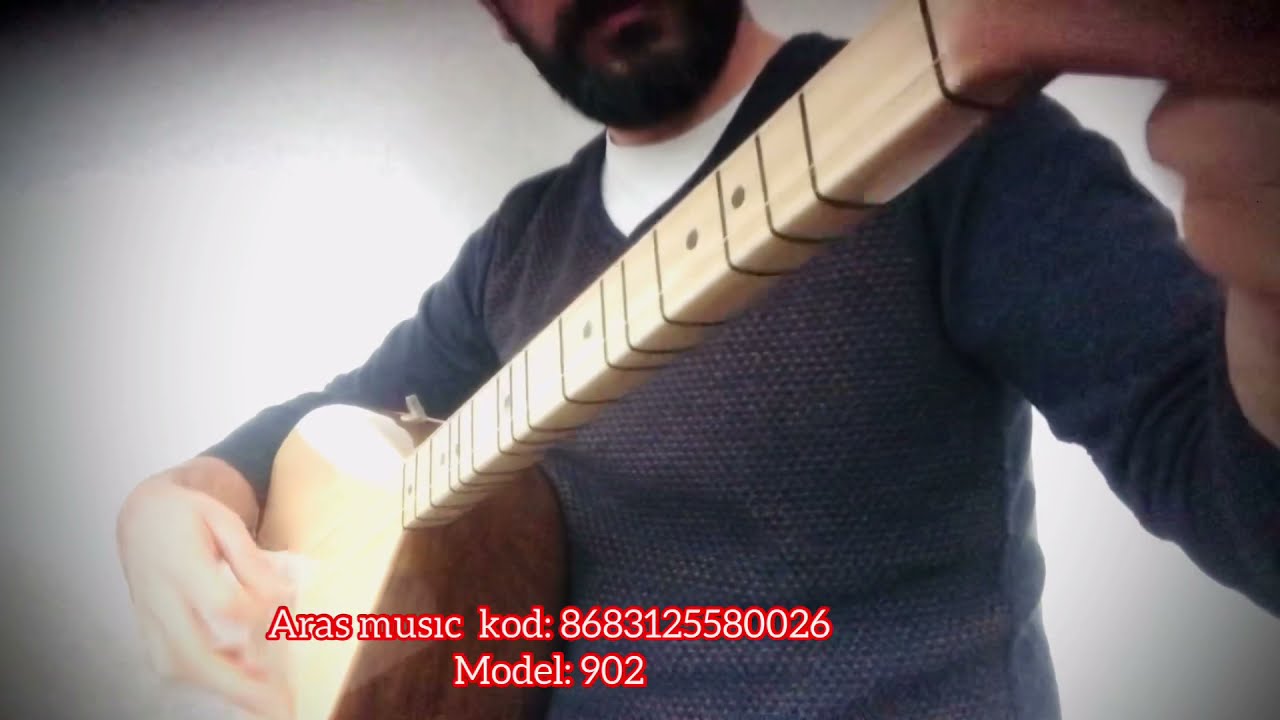 Turkish Quality Long Neck Mulberry Baglama- Saz Model:902 Kod:8683125580026
