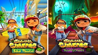 Subway Surfers Transylvania VS Subway Surfers brazil RIO Gameplay screenshot 4