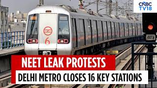 Delhi Traffic & Metro Alert: Delhi Metro Closes 16 Key Stations, Including Rajiv Chowk And ITO |N18V