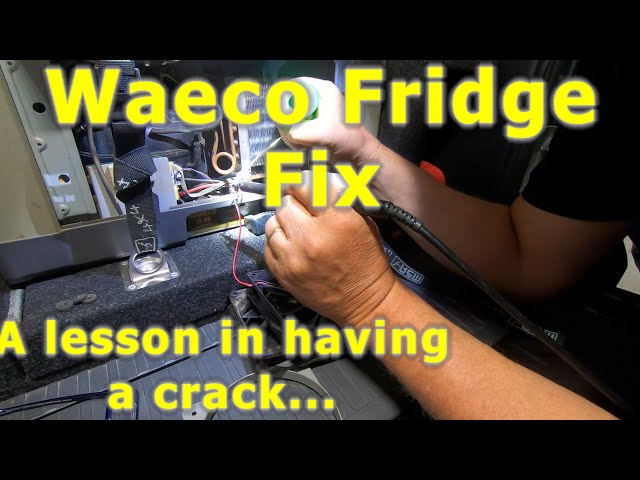The fridge in my van broke. Here's how I fixed my Waeco CDF-18 - Vandog  Traveller