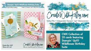 CWK Collection Cards 3 & 4 featuring Stampin' Up!® Wildflower Birthday Suite screenshot 4