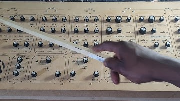 DIY analog synth project ( The prototype front panel walkthrough )