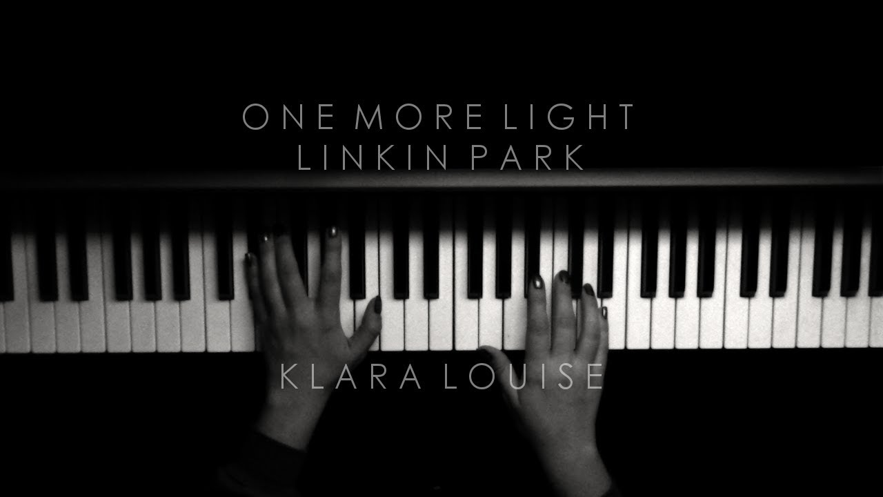 One More Light Linkin Park Piano Cover Youtube