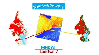Mapping Water with MNDWI in ArcGIS | Landsat 7 Step-by-Step