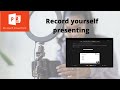 Showcase your best self: tips for a successful presentation