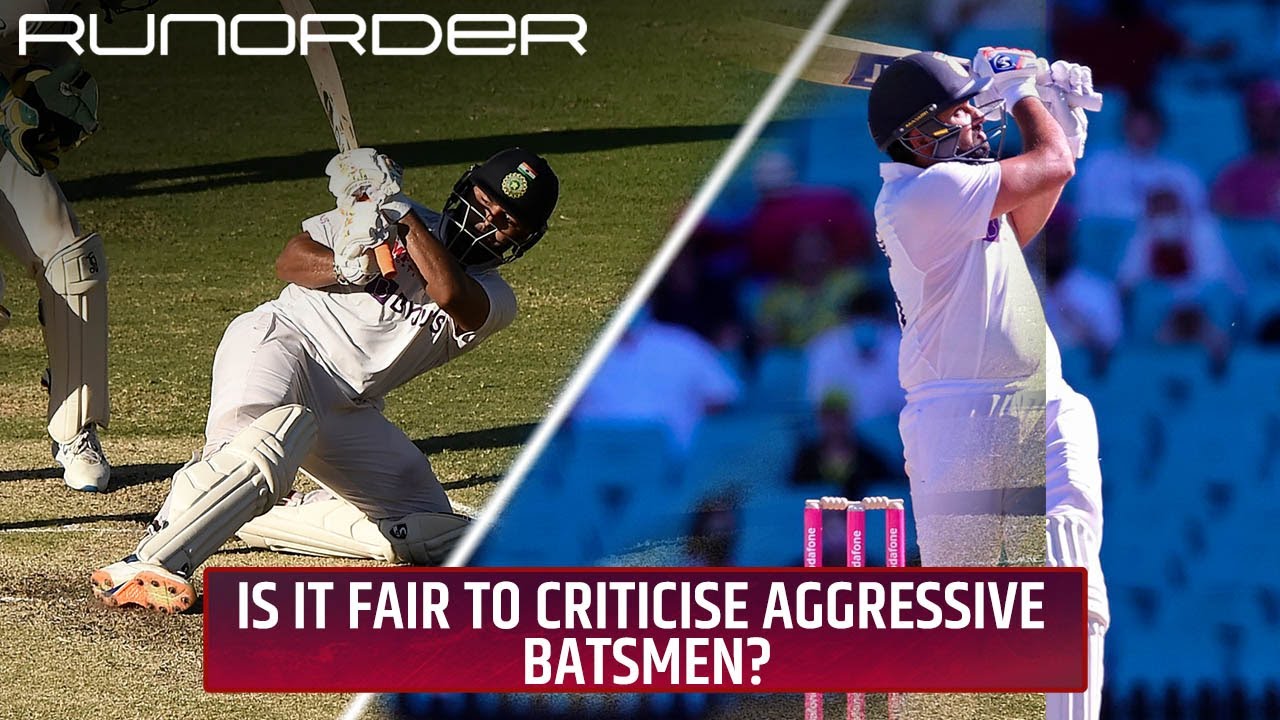 Runorder: Criticism of aggressive batsmen playing 'natural game' – yes or no?