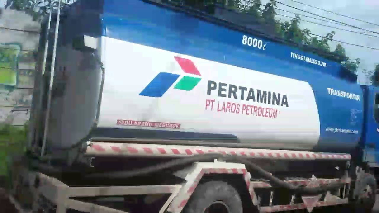  Truk  Pertaminal Warna  Biru  YouTube