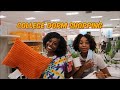 College Dorm Shopping Vlog! + Dorm Haul | Zharia’Elizabeth