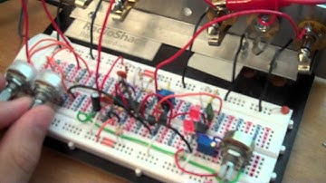 MS20 VCF lowpass configuration breadboard -- Sagittronics