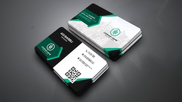How to Create a Modern Business Card Design in Photoshop CC 2021