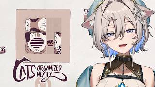 【パズル┊Game】今日もお疲れ様です！まったり眠くなるねこパズルはいかがですか？【Cats Organized Neatly】 screenshot 1