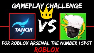 Tanqr VS John Roblox*ROBLOX ARSENAL*gameplay -