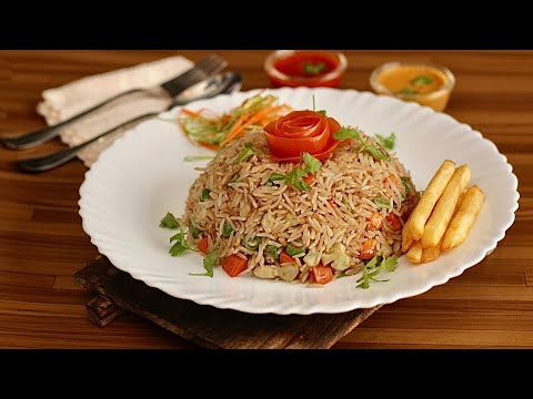 უზბეკური ფლავი ქათმის ხორცით / Uzbek Plov With Chicken