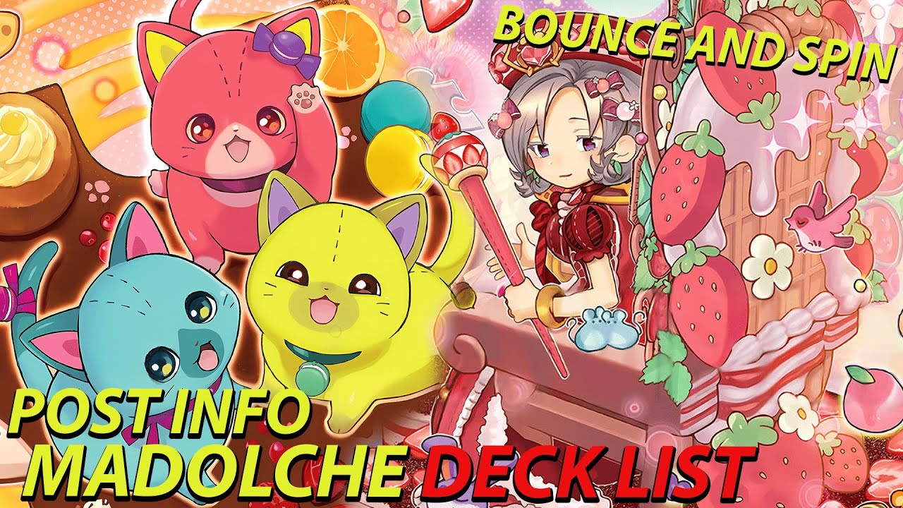 Prepare Your Sweet Tooth | Post INFO Madolche Deck List + Combos