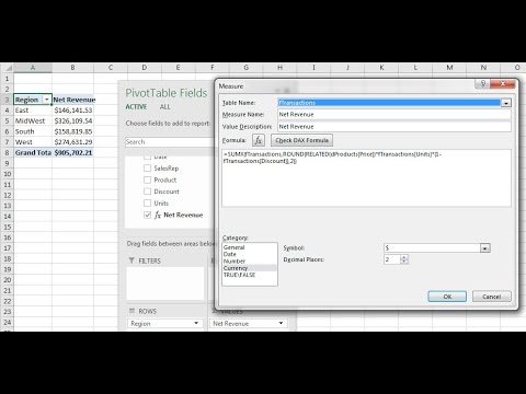 Excel Magic Trick 1269: Excel 2016: Without Power Pivot: DAX Measures,  Relationships & Data Model - YouTube