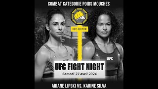 FREE UFC Fight Night Prediction: Ariane Lipski vs. Karine Silva
