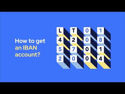 How to get an IBAN account?