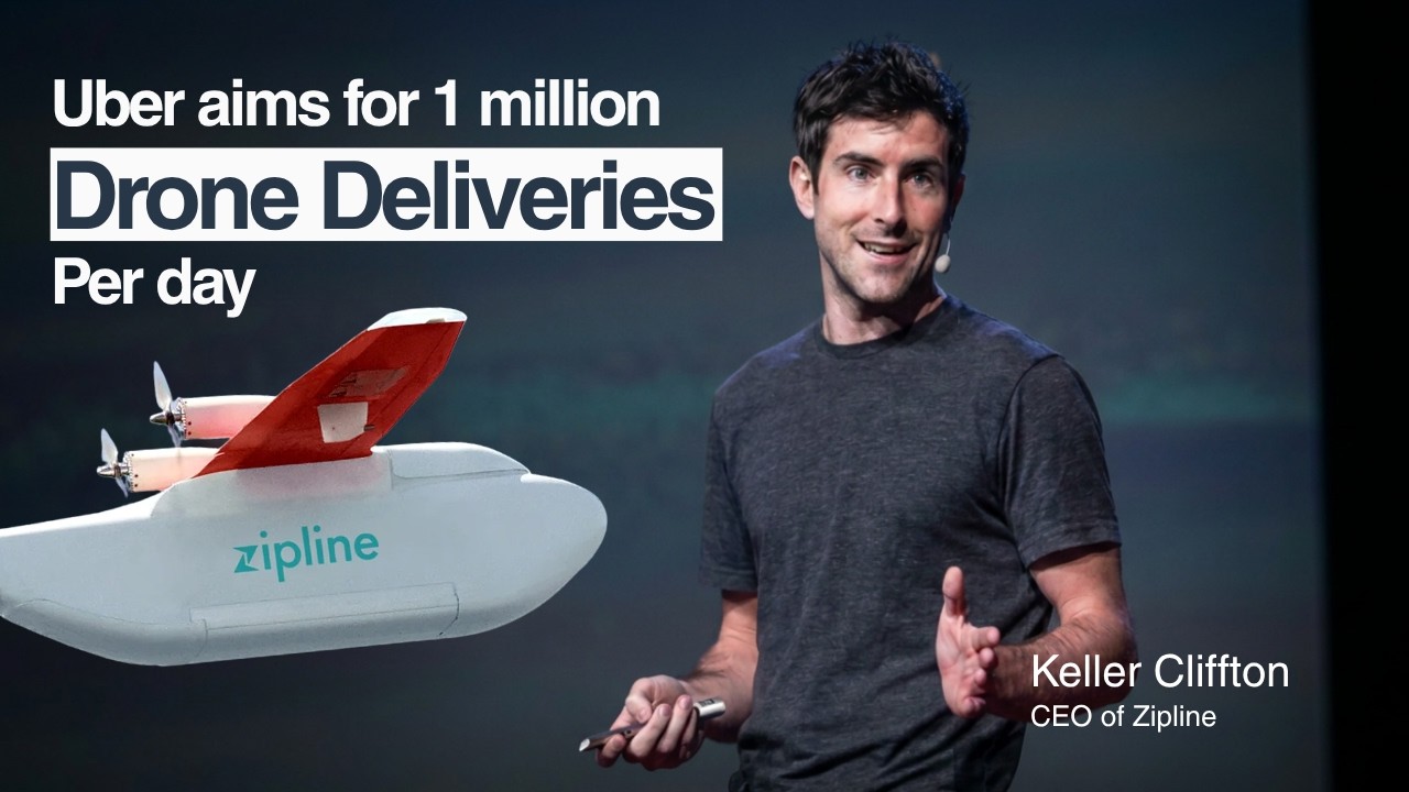 Uber and Zipline Just Changed Deliveries Forever | Keller Cliffton