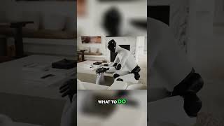 Robot Solves Chores with AI: Mind-Blowing Shared Learning! #shorts