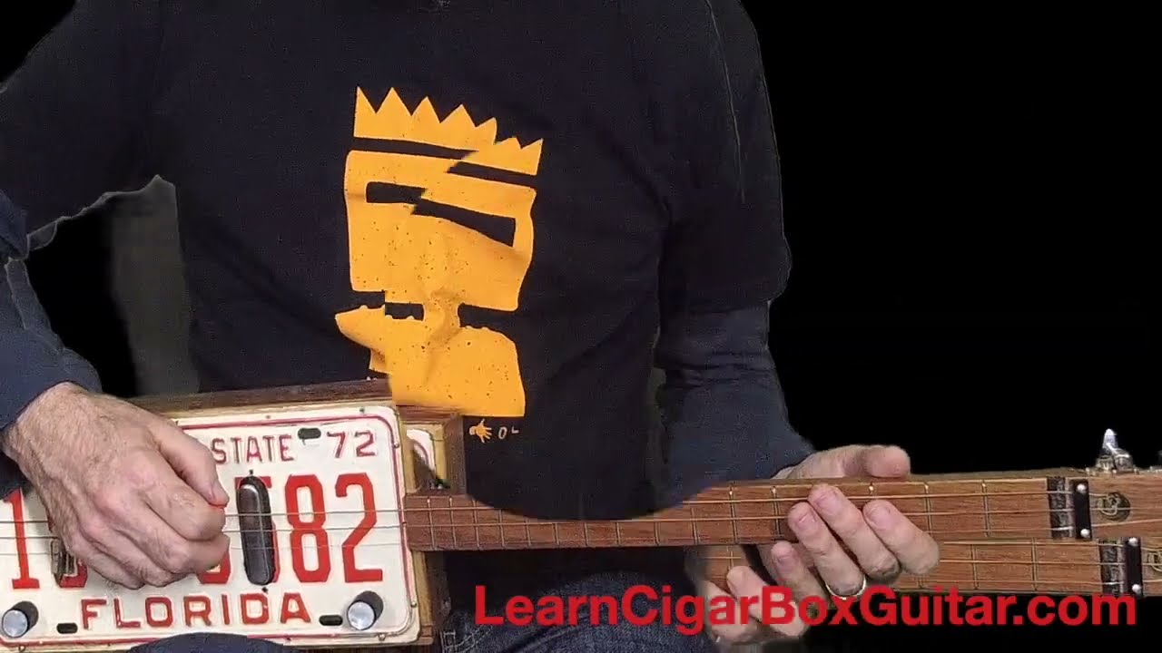 Classic riffs for 3 string guitar - LearnCigarBoxguitar.com